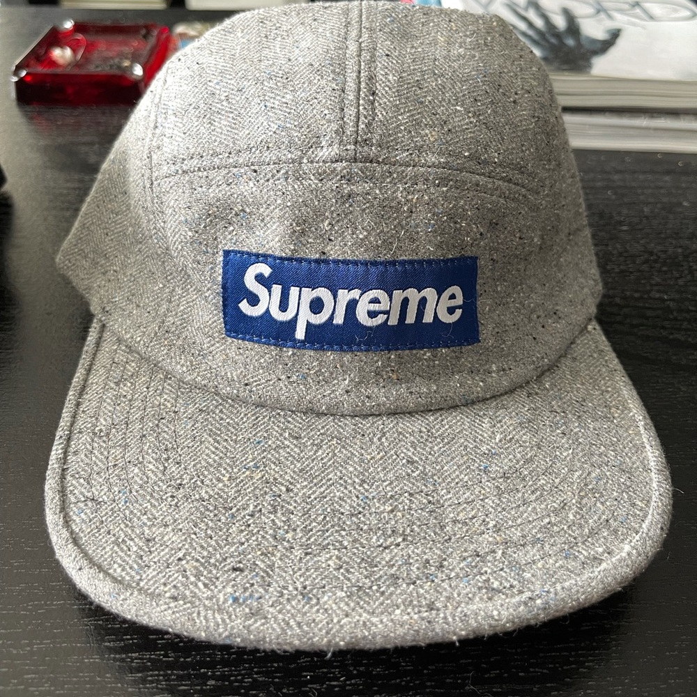Vintage Supreme wool camp cap 2012